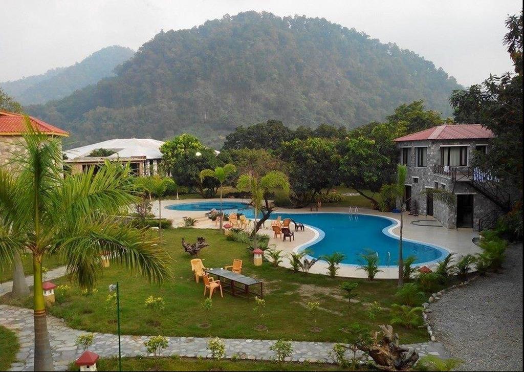 Dewdrop Mango Bloom Resort Jim Corbett National Park Buitenkant foto