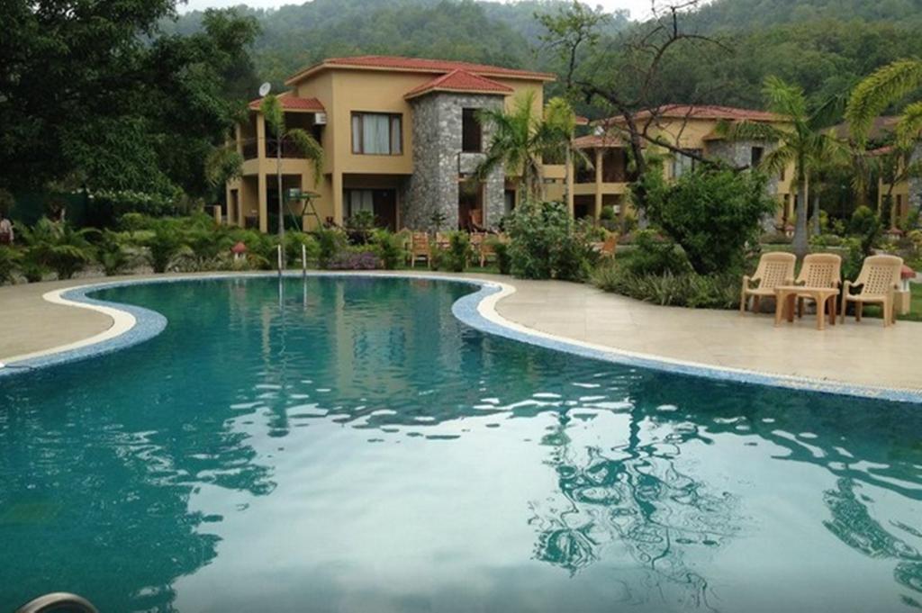 Dewdrop Mango Bloom Resort Jim Corbett National Park Buitenkant foto